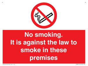 no smoking against the law